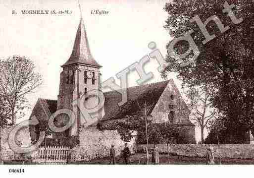 Ville de VIGNELY, carte postale ancienne