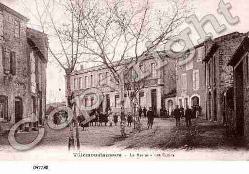 Ville de VILLEMOUSTAUSSOU, carte postale ancienne