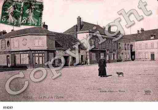 Ville de VOVES, carte postale ancienne