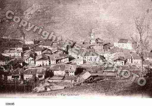 Ville de AIME, carte postale ancienne