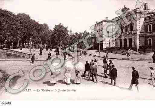 Ville de ALBI, carte postale ancienne