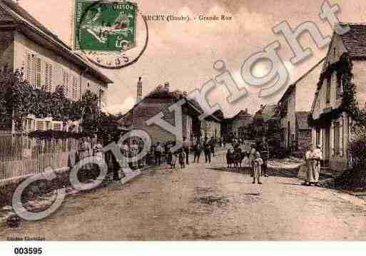 Ville de ARCEY, carte postale ancienne