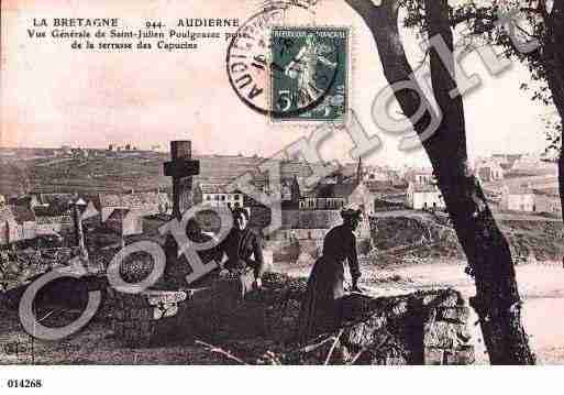 Ville de AUDIERNE, carte postale ancienne