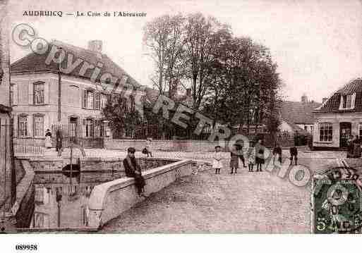 Ville de AUDRUICQ, carte postale ancienne