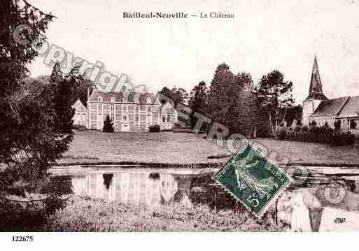 Ville de BAILLEULNEUVILLE, carte postale ancienne