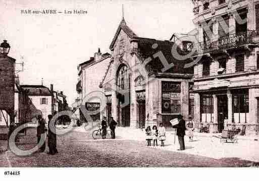 Ville de BARSURAUBE, carte postale ancienne