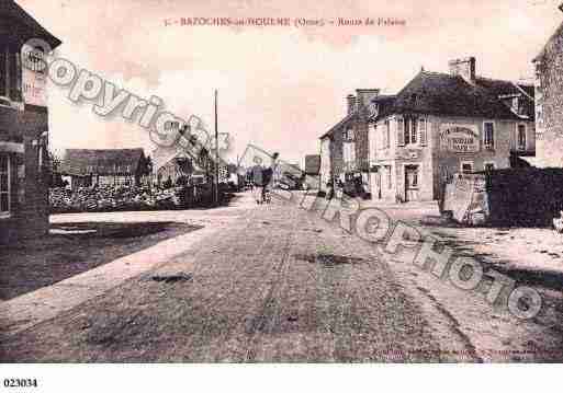 Ville de BAZOCHESAUHOULME, carte postale ancienne