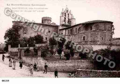 Ville de BEAUTEVILLE, carte postale ancienne Ville de BEAUTEVILLE, carte postale ancienne