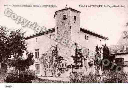 Ville de BEAUZAC, carte postale ancienne Ville de BEAUZAC, carte postale ancienne