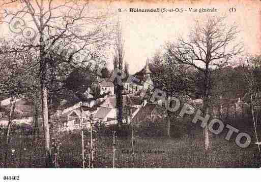 Ville de BOISEMONT, carte postale ancienne