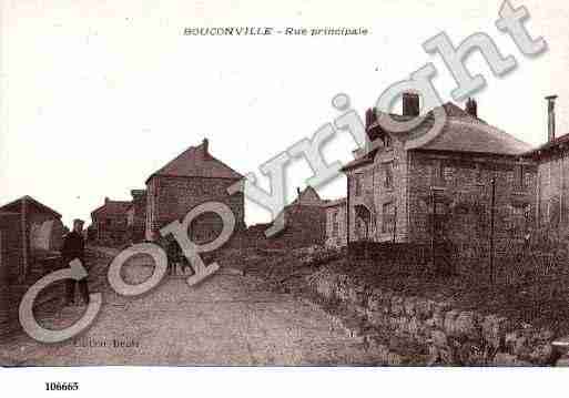 Ville de BOUCONVILLEVAUCLAIR, carte postale ancienne