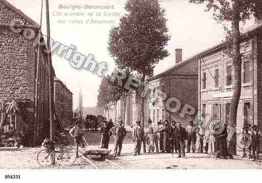 Ville de BOULIGNY, carte postale ancienne