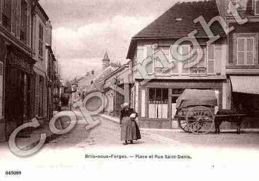 Ville de BRIISSOUSFORGES, carte postale ancienne