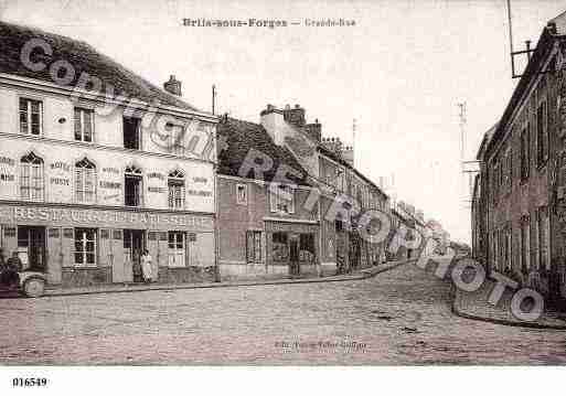 Ville de BRIISSOUSFORGES, carte postale ancienne