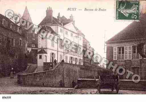 Ville de BUXY, carte postale ancienne