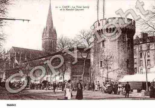 Ville de CAEN, carte postale ancienne