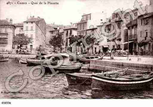 Ville de CASSIS, carte postale ancienne