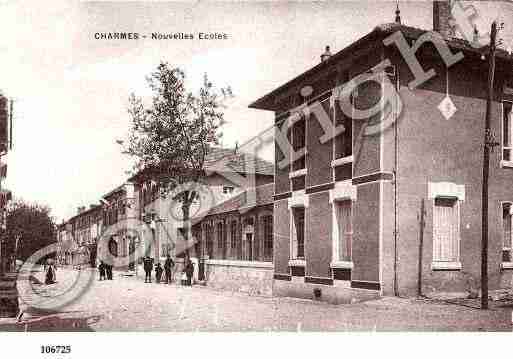 Ville de CHARMES, carte postale ancienne