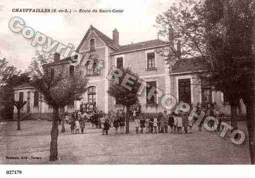 Ville de CHAUFFAILLES, carte postale ancienne