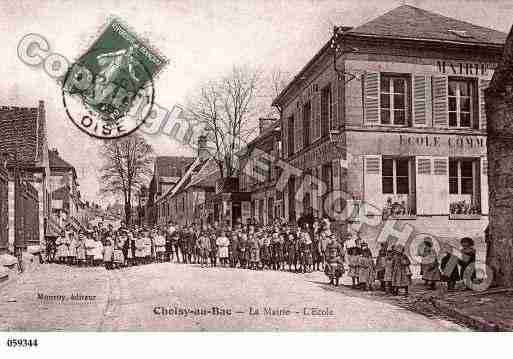 Ville de CHOISYAUBAC, carte postale ancienne