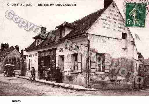 Ville de CHOISYAUBAC, carte postale ancienne