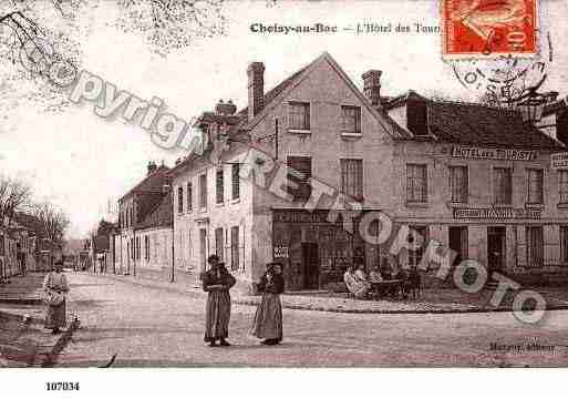 Ville de CHOISYAUBAC, carte postale ancienne