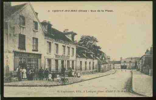 Ville de CHOISYAUBAC, carte postale ancienne