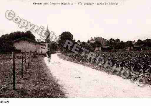 Ville de CIVRACDEBLAYE, carte postale ancienne