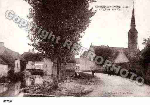 Ville de CONGESURORNE, carte postale ancienne Ville de CONGESURORNE, carte postale ancienne
