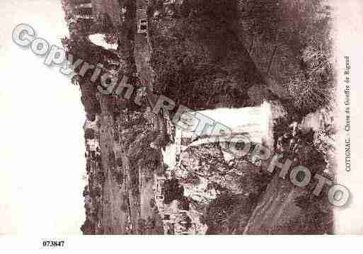 Ville de COTIGNAC, carte postale ancienne