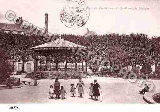 Ville de DIJON, carte postale ancienne