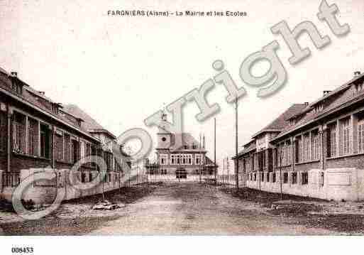 Ville de FARGNIERS, carte postale ancienne