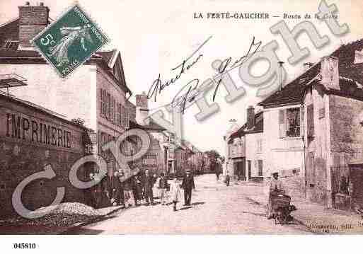 Ville de FERTEGAUCHER(LA), carte postale ancienne