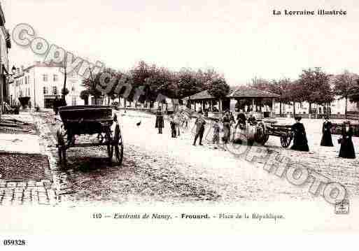 Ville de FROUARD, carte postale ancienne