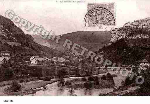 Ville de GOUMOIS, carte postale ancienne