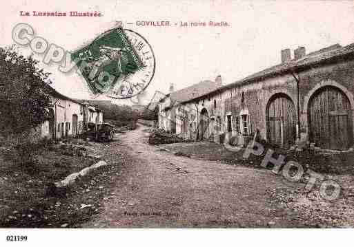 Ville de GOVILLER, carte postale ancienne