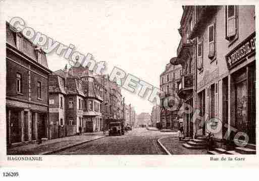 Ville de HAGONDANGE, carte postale ancienne