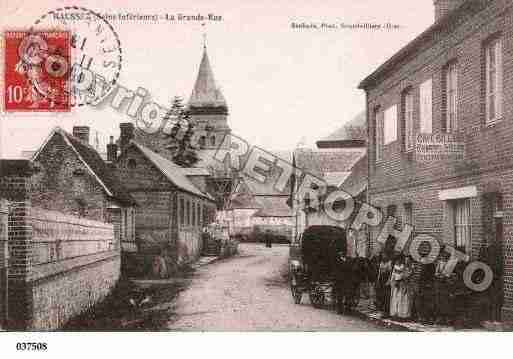 Ville de HAUSSEZ, carte postale ancienne