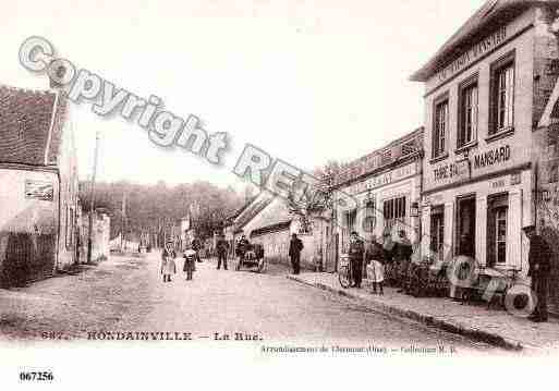 Ville de HOUDAINVILLE, carte postale ancienne