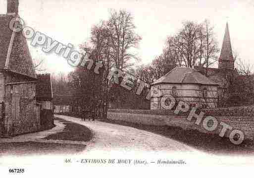 Ville de HOUDAINVILLE, carte postale ancienne