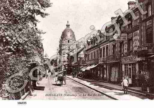 Ville de HOULGATE, carte postale ancienne