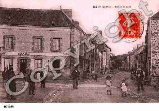 Ville de IZE, carte postale ancienne