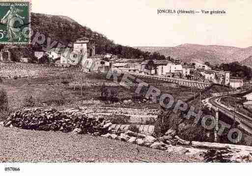 Ville de JONCELS, carte postale ancienne