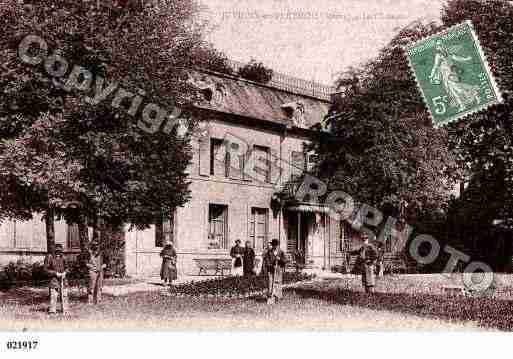 Ville de JUVIGNYENPERTHOIS, carte postale ancienne