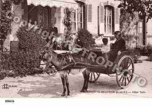 Ville de LAMOTTEBEUVRON, carte postale ancienne