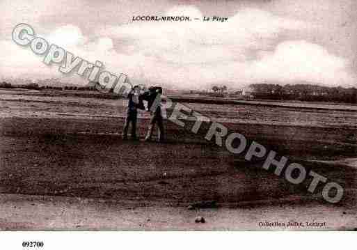 Ville de LOCOALMENDON, carte postale ancienne