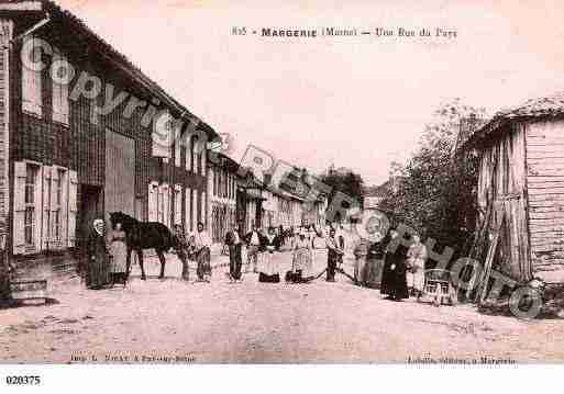 Ville de MARGERIEHANCOURT, carte postale ancienne