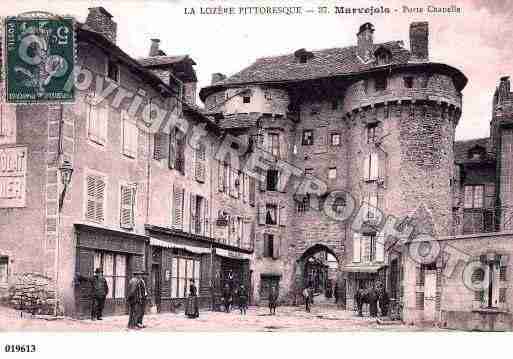 Ville de MARVEJOLS, carte postale ancienne Ville de MARVEJOLS, carte postale ancienne