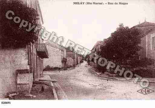 Ville de MELAY, carte postale ancienne