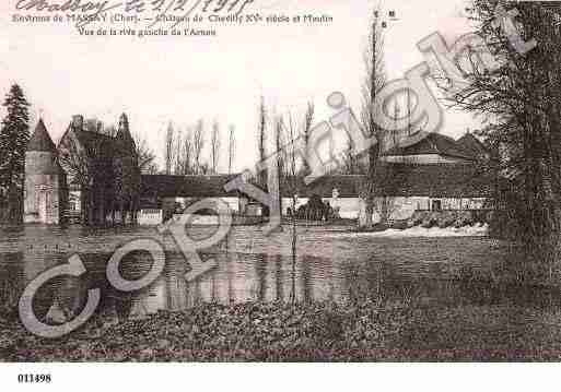 Ville de MEREAU, carte postale ancienne